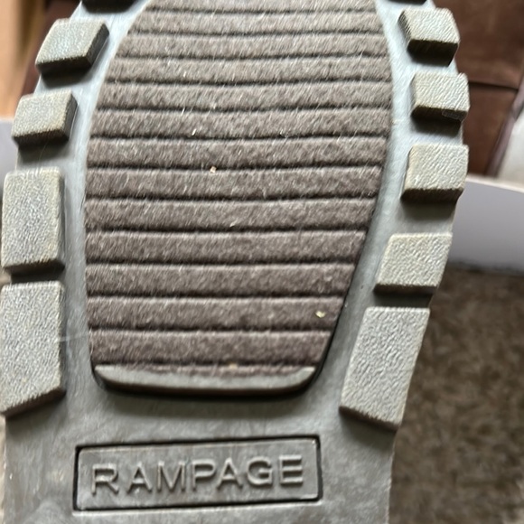 Rampage Brown and Gray Winter Boots with Buckle Straps - Picture 2 of 2